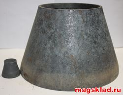 Переход оцинкованный 219х6-133х4 Переход оцинкованный 219х6-133х4